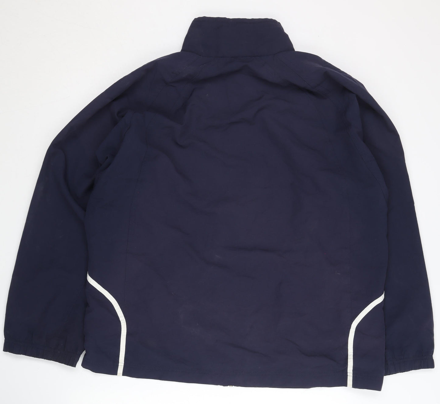 Adidas Men's Blue Track Jacket Size S Polyester