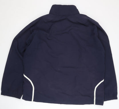 Adidas Men's Blue Track Jacket Size S Polyester