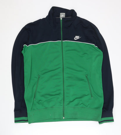 Nike Men's Green Track Jacket M