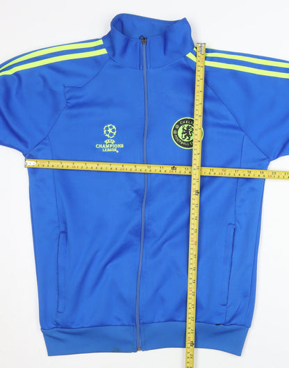 Adidas Men's Blue Track Jacket, Size M