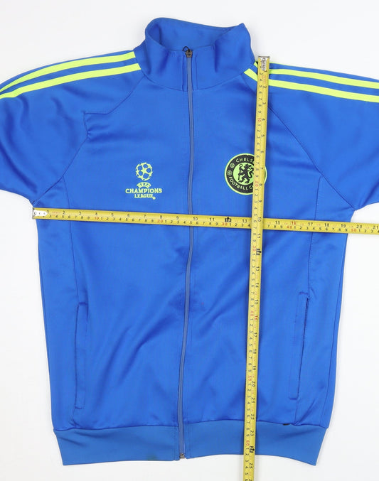 Adidas Men's Blue Track Jacket, Size M