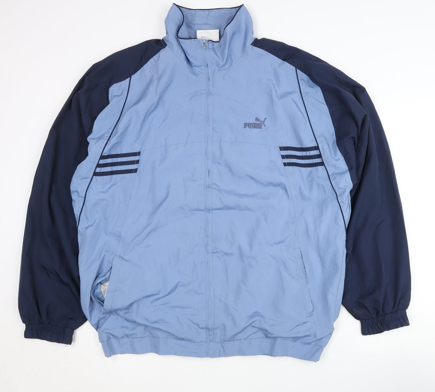 Puma Men's Blue 3XL Track Jacket - Sports Style