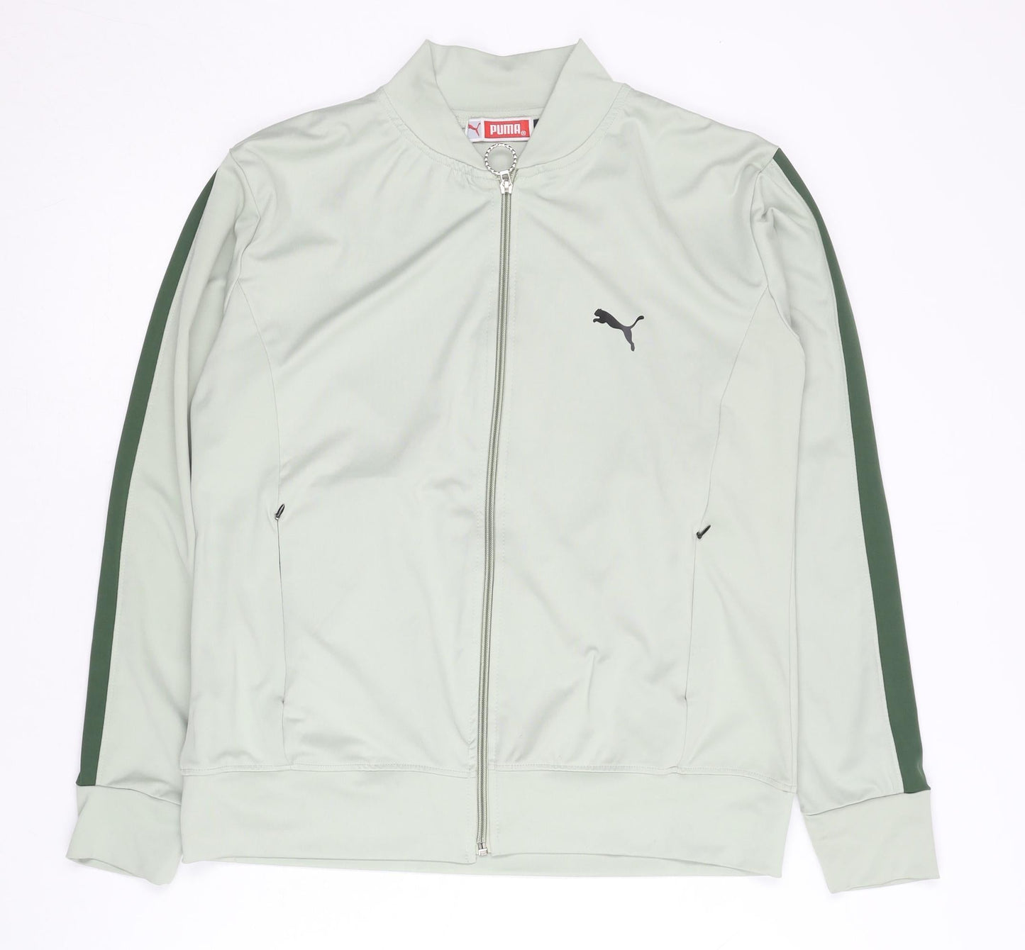 Puma Women's Green Track Jacket L - Gym & Training