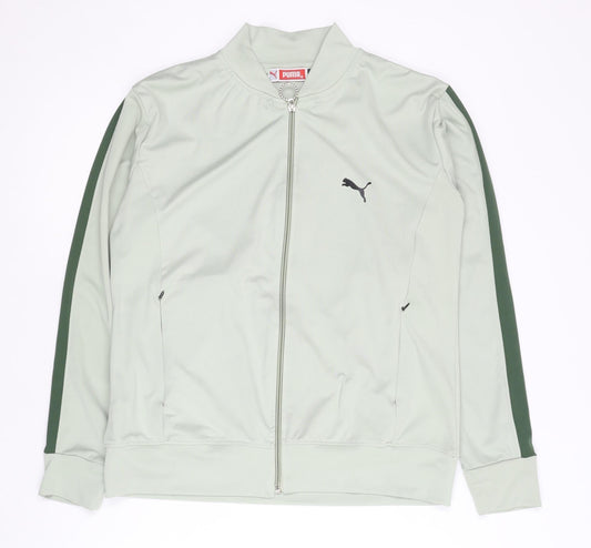 Puma Women's Green Track Jacket L - Gym & Training