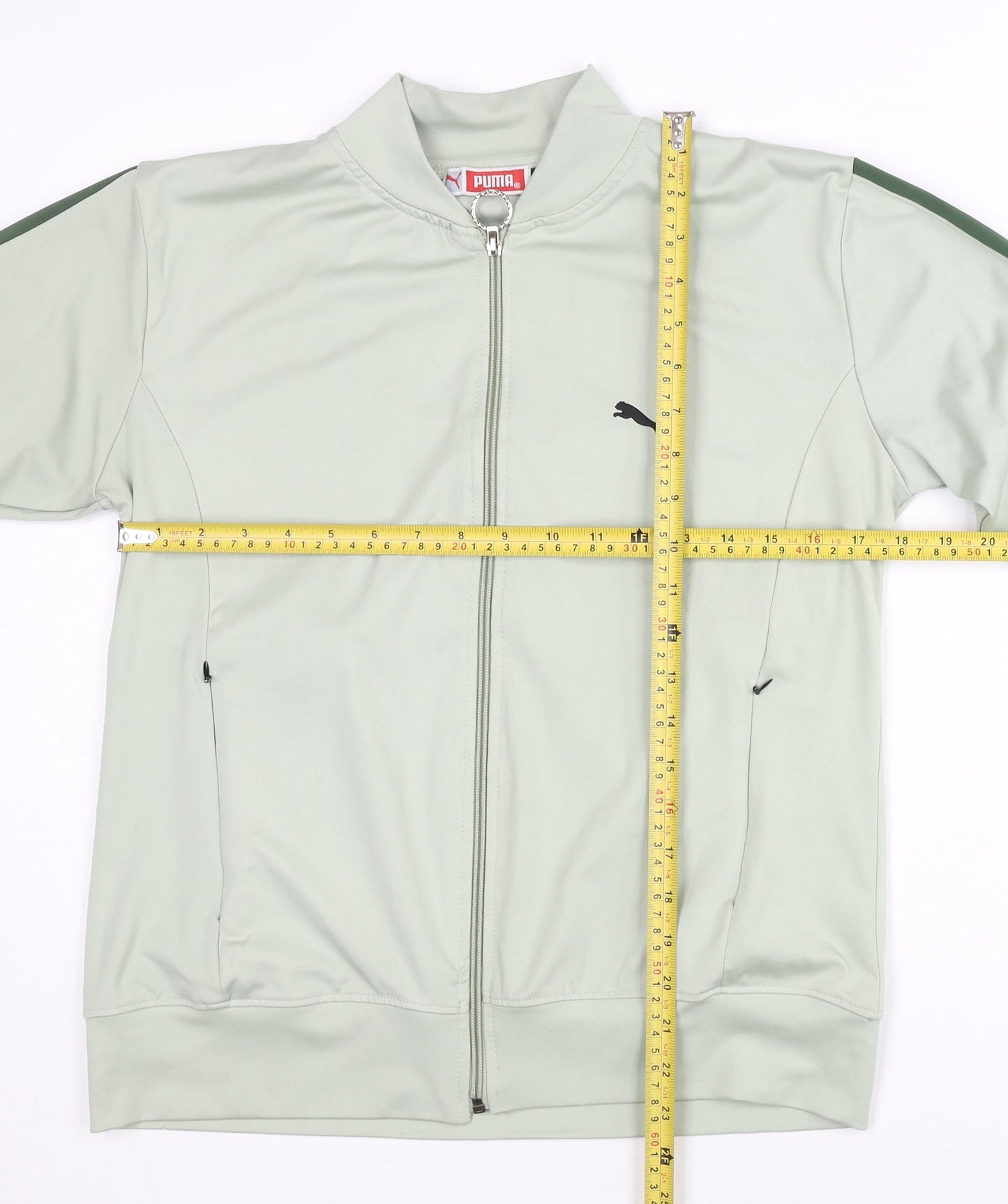 Puma Women's Green Track Jacket L - Gym & Training