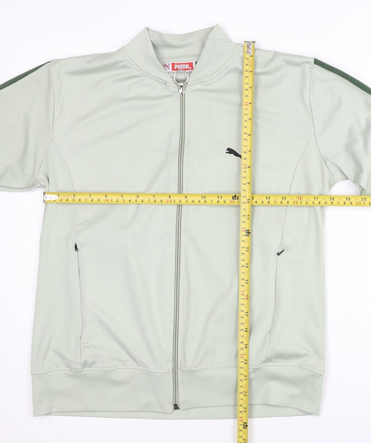 Puma Women's Green Track Jacket L - Gym & Training