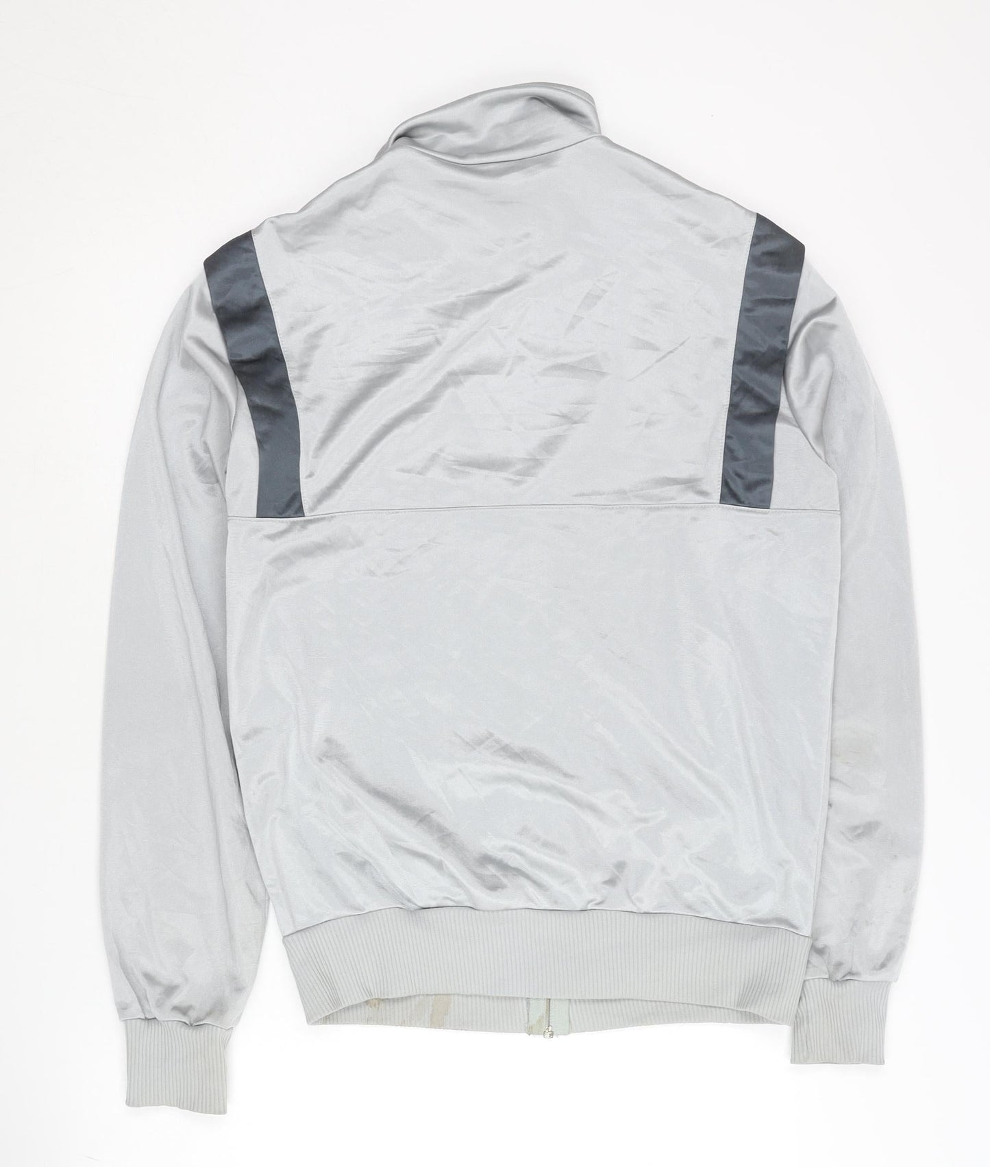 Nike Men's Silver Track Jacket Size L