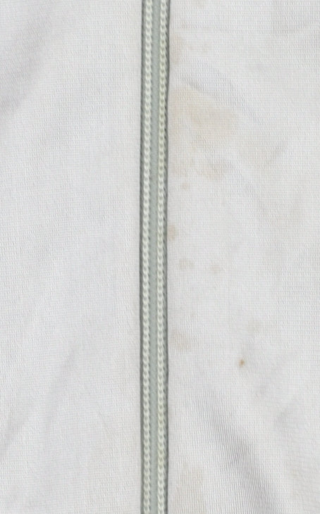 Nike Men's Silver Track Jacket Size L