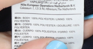 Nike Men's Blue Colourblock Jacket S