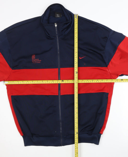Nike Men's Blue Track Jacket Size M - All Seasons Activewear