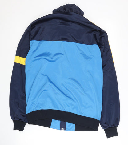 Nike Men's XL Blue Yellow Track Jacket