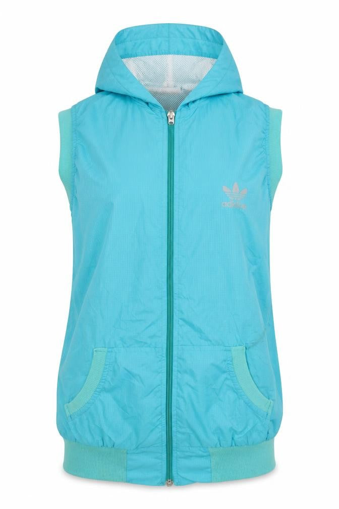 Womens UK Size 14 adidas Blue Casual Jacket