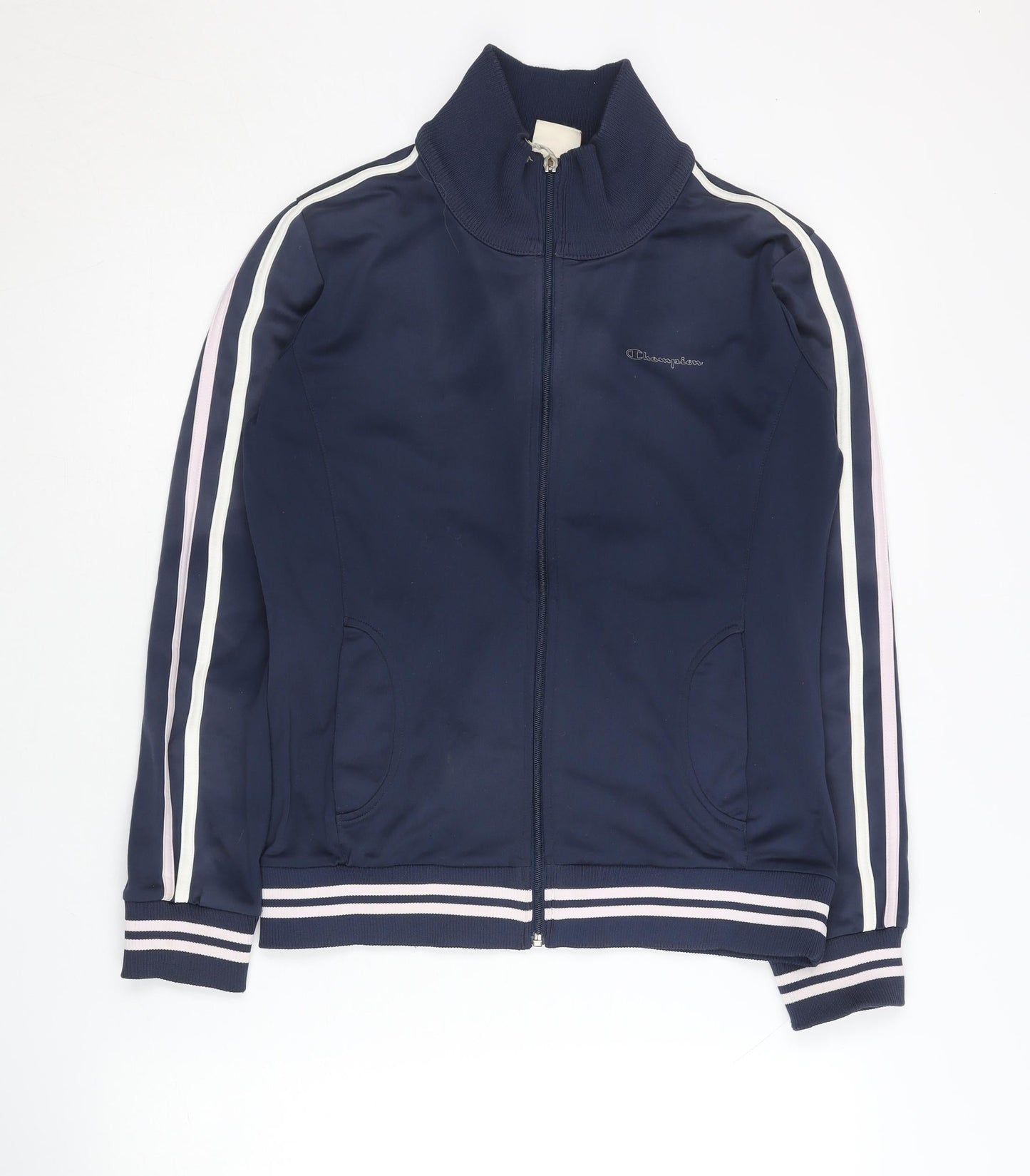 Champion Women's Blue Track Jacket M
