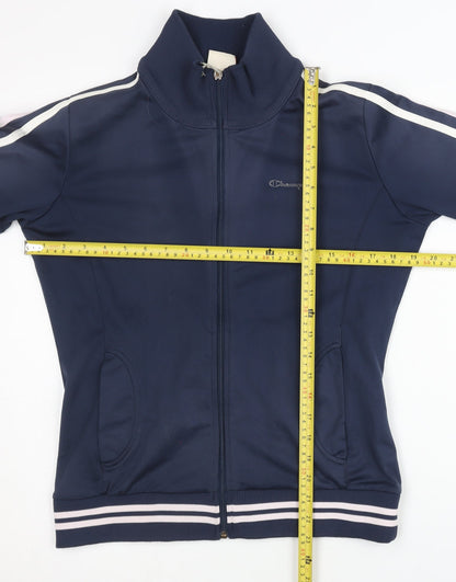 Champion Women's Blue Track Jacket M