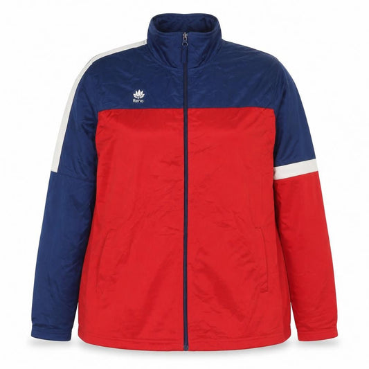 Reno Women's Red Blue Track Jacket Size 18