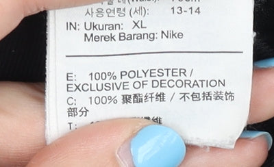 Nike Women's Black Track Jacket XL