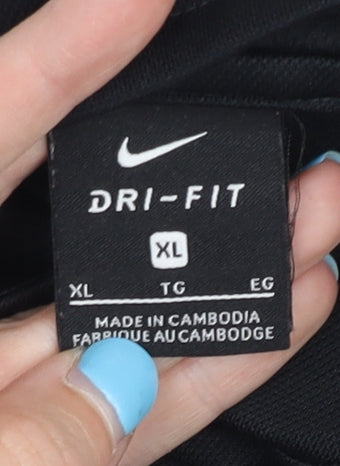 Nike Women's Black Track Jacket XL