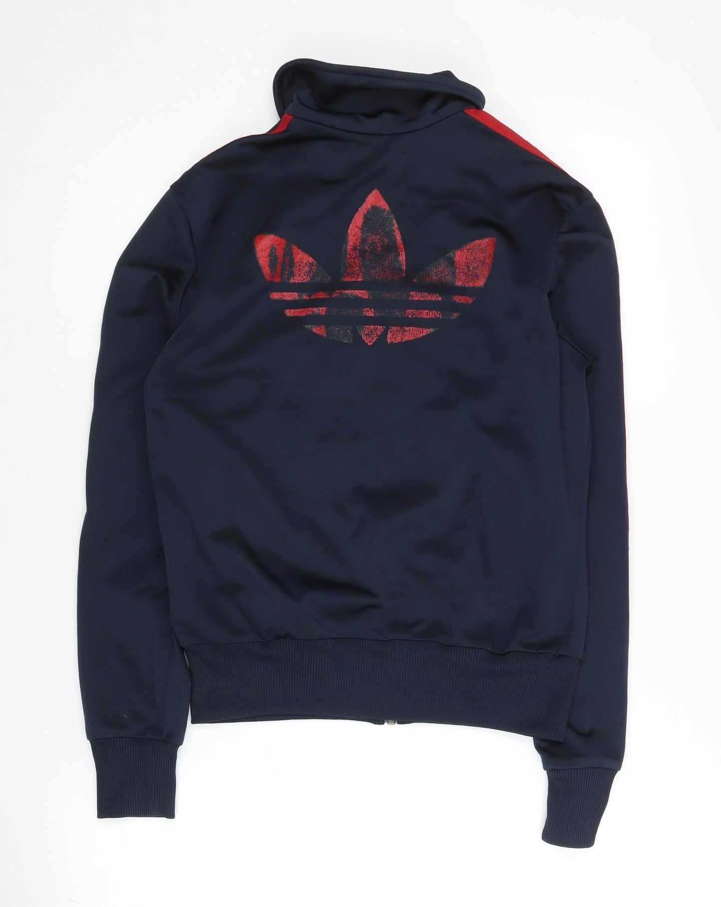 Adidas Women's Track Jacket, Navy, Size 8, Polyester