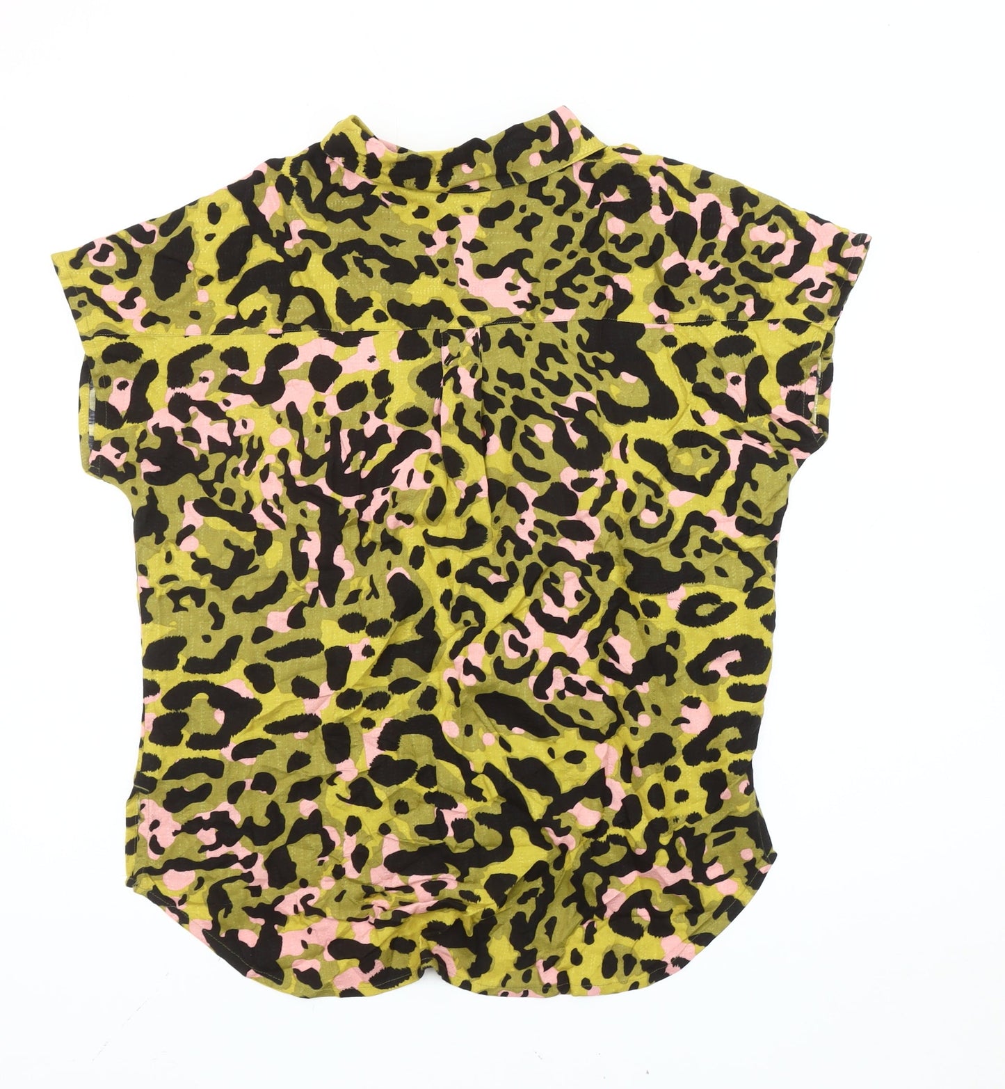 Womens UK Size 10 NEXT Multicoloured Basic Button-Up