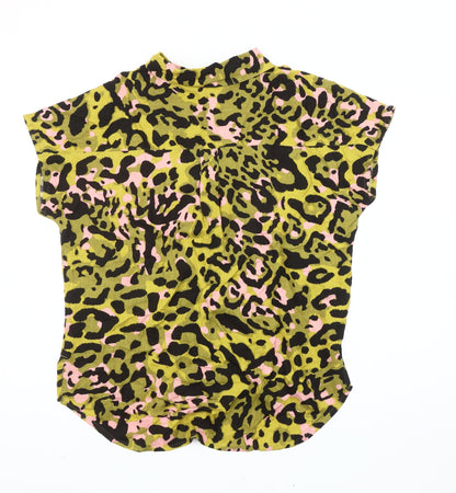 Womens UK Size 10 NEXT Multicoloured Basic Button-Up