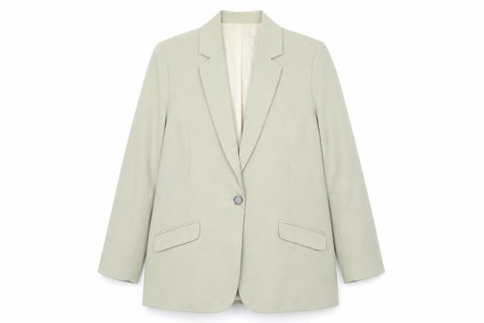 Womens UK Size L Primark Regular Green Blazer