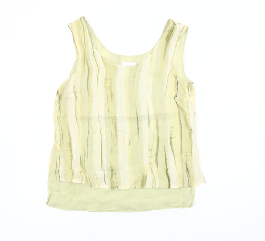 Womens UK Size 12 Gerry Weber Green Basic Tank