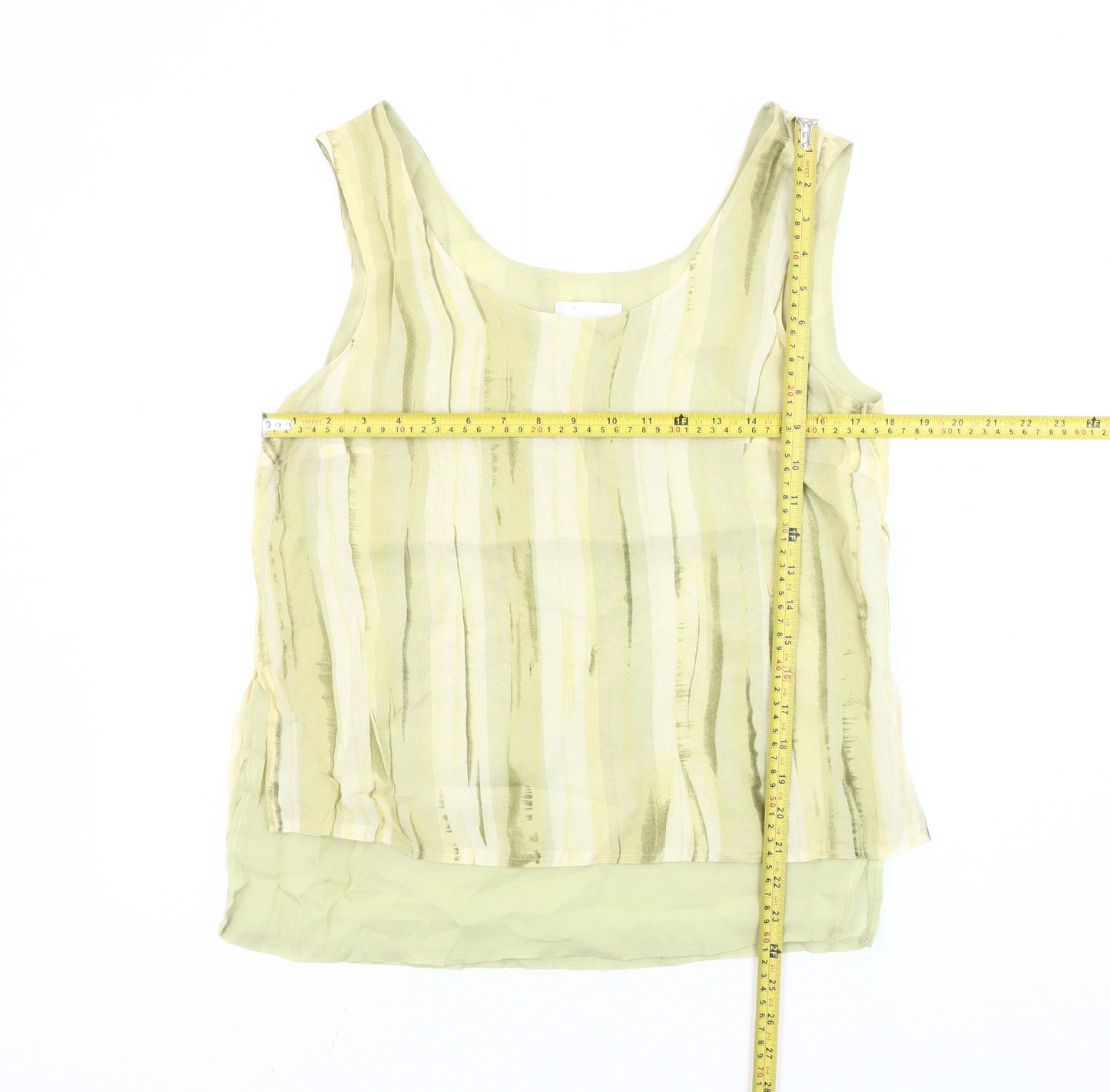 Womens UK Size 12 Gerry Weber Green Basic Tank