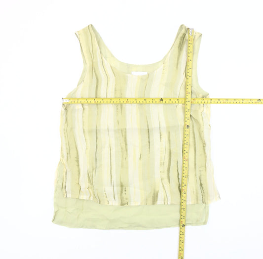 Womens UK Size 12 Gerry Weber Green Basic Tank
