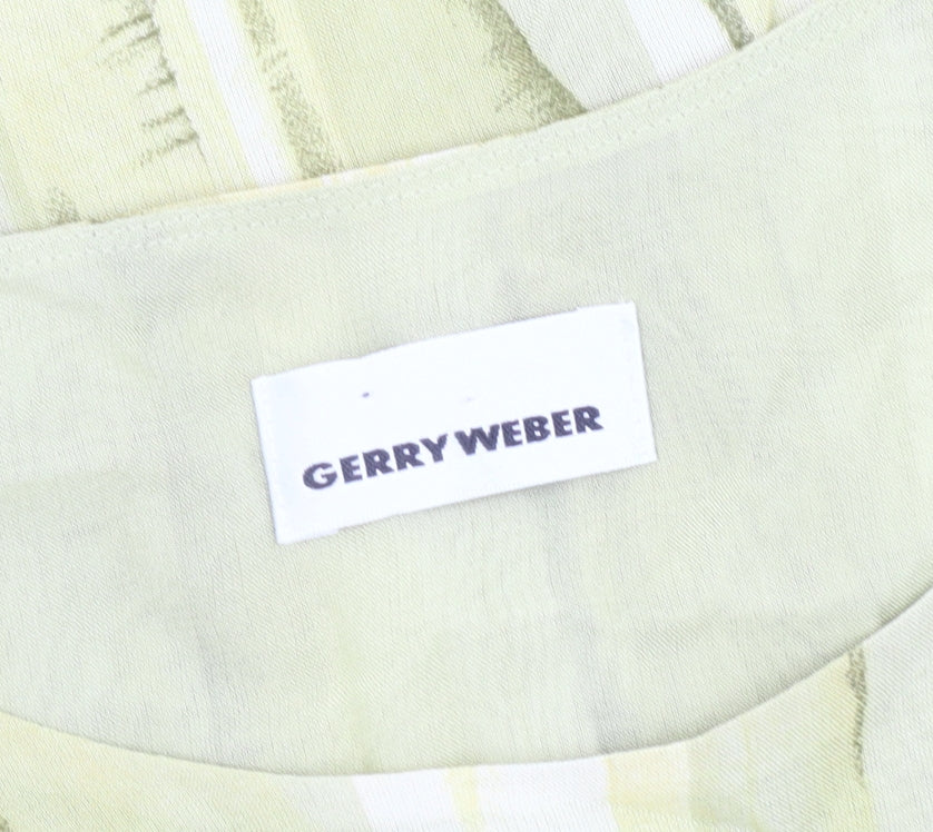 Womens UK Size 12 Gerry Weber Green Basic Tank
