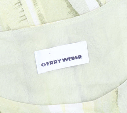 Womens UK Size 12 Gerry Weber Green Basic Tank