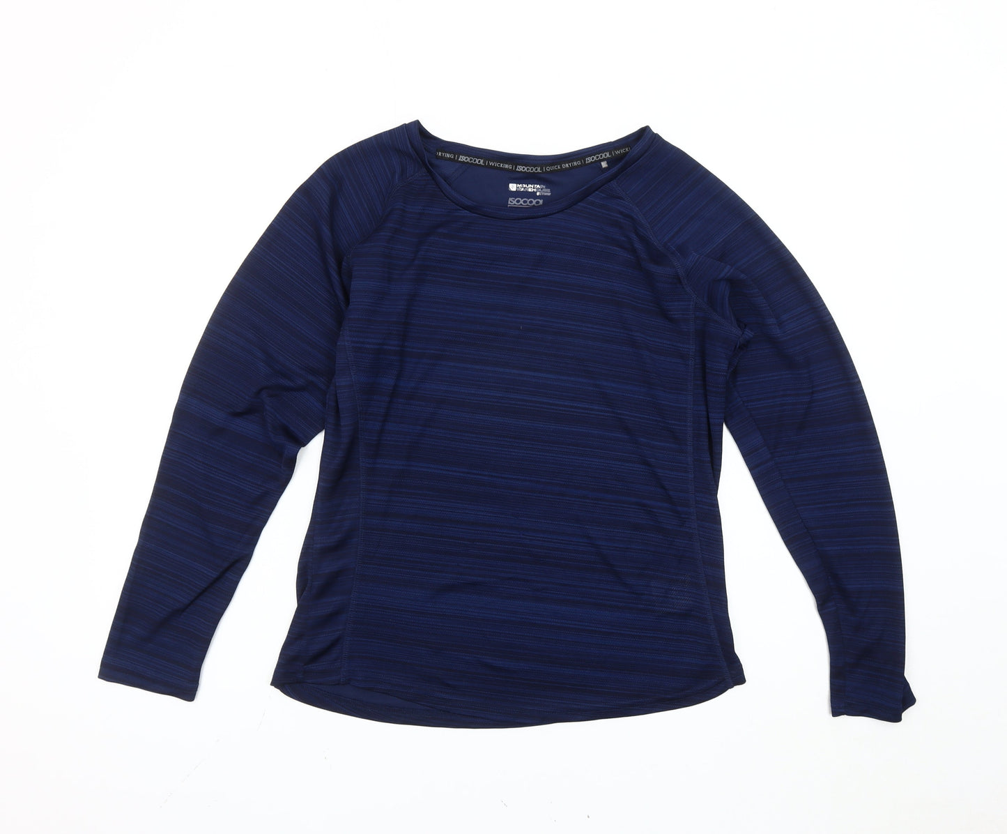 Mountain Warehouse Women's Blue Long Sleeve Active T-Shirt Size 14