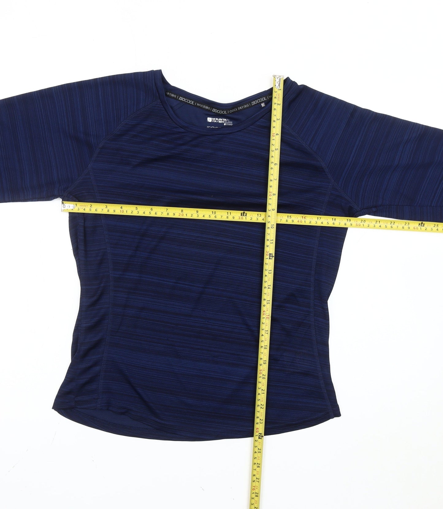 Mountain Warehouse Women's Blue Long Sleeve Active T-Shirt Size 14