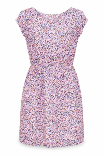 Crew Clothing Women’s Multicoloured Floral Fit & Flare Dress Size 10