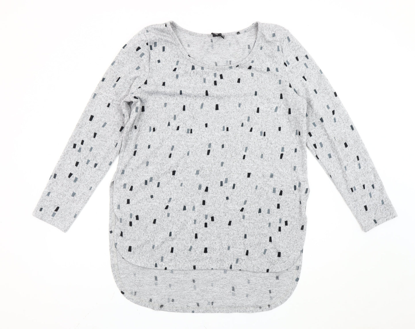 Womens UK Size 12 Izabel London Grey Pullover Jumper