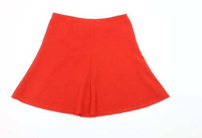 Marks and Spencer Women’s Red A-Line Short Skirt Size 14