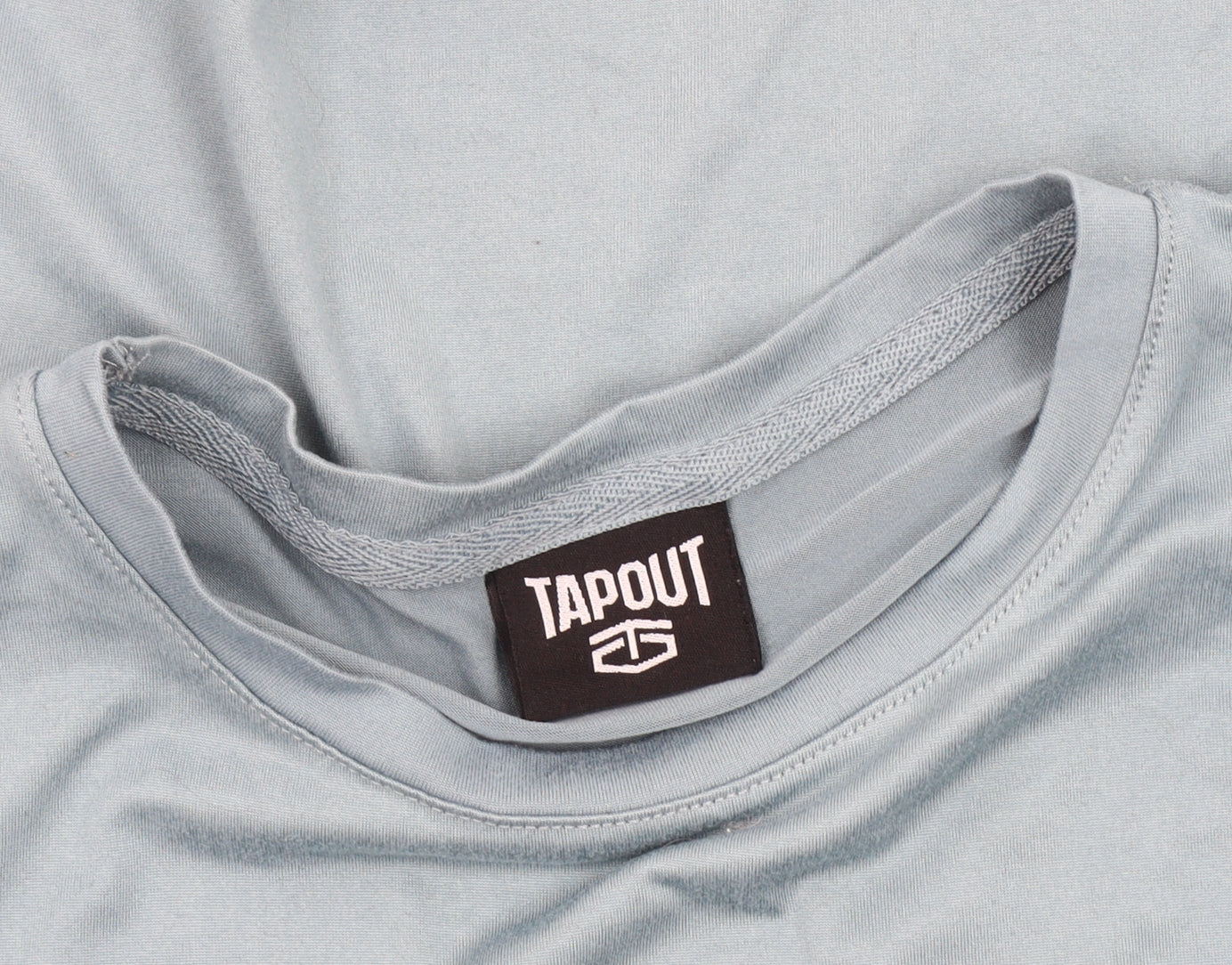 Tapout Boys Blue 9-10 Yrs Regular Fit Short Sleeve Crew Neck T-Shirt