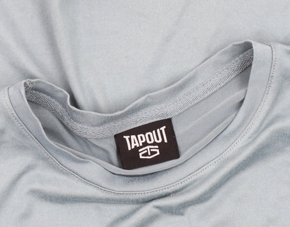 Tapout Boys Blue 9-10 Yrs Regular Fit Short Sleeve Crew Neck T-Shirt