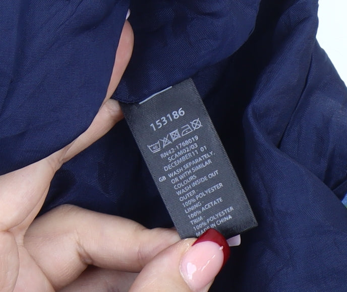 Monsoon Women’s Multicoloured Floral Sheath Knee Length Dress Size 12