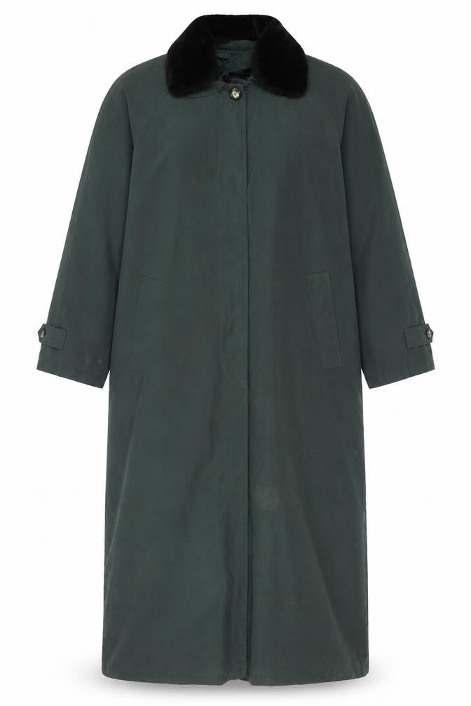 Womens UK Size 16 Rossetti Green Overcoat