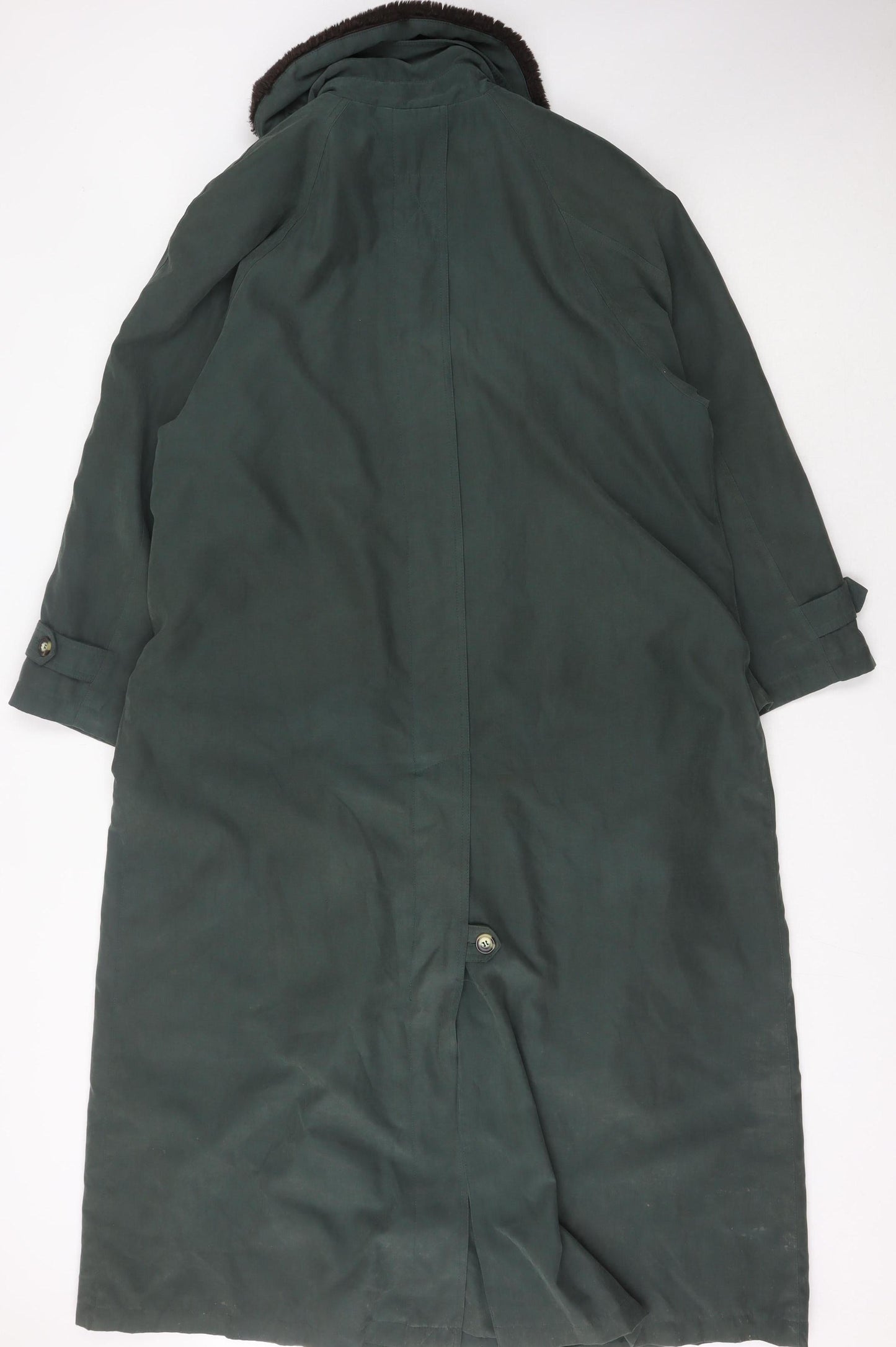 Womens UK Size 16 Rossetti Green Overcoat