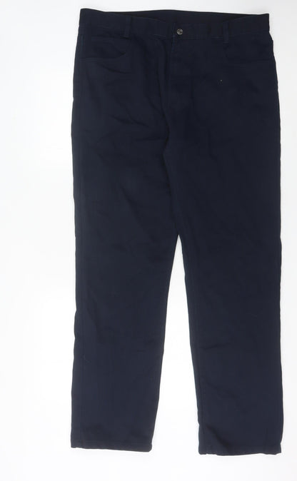 Mens UK Size 38 Raphael Valencino Regular Fit Straight Blue Jeans