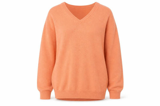 Mens UK Size L Berkertex Orange Pullover Jumper