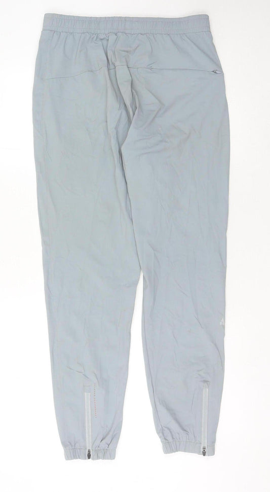 Technicals Mens Grey M Jogger Trousers Tapered Woven Stretch Activewear