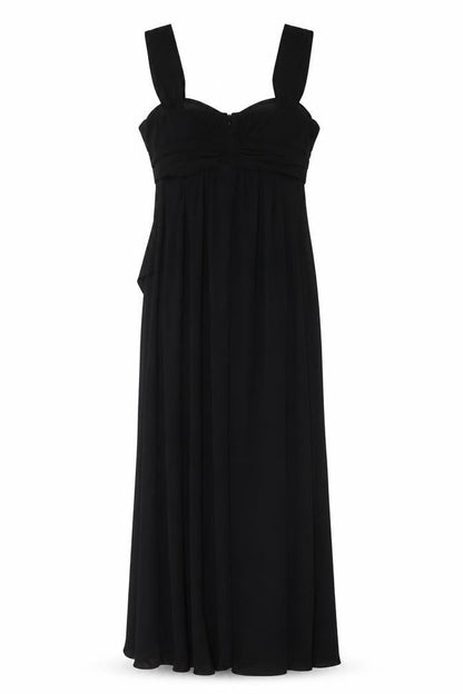 Scarlett Nite Womens Black Size 8 Maxi Formal Evening Dress