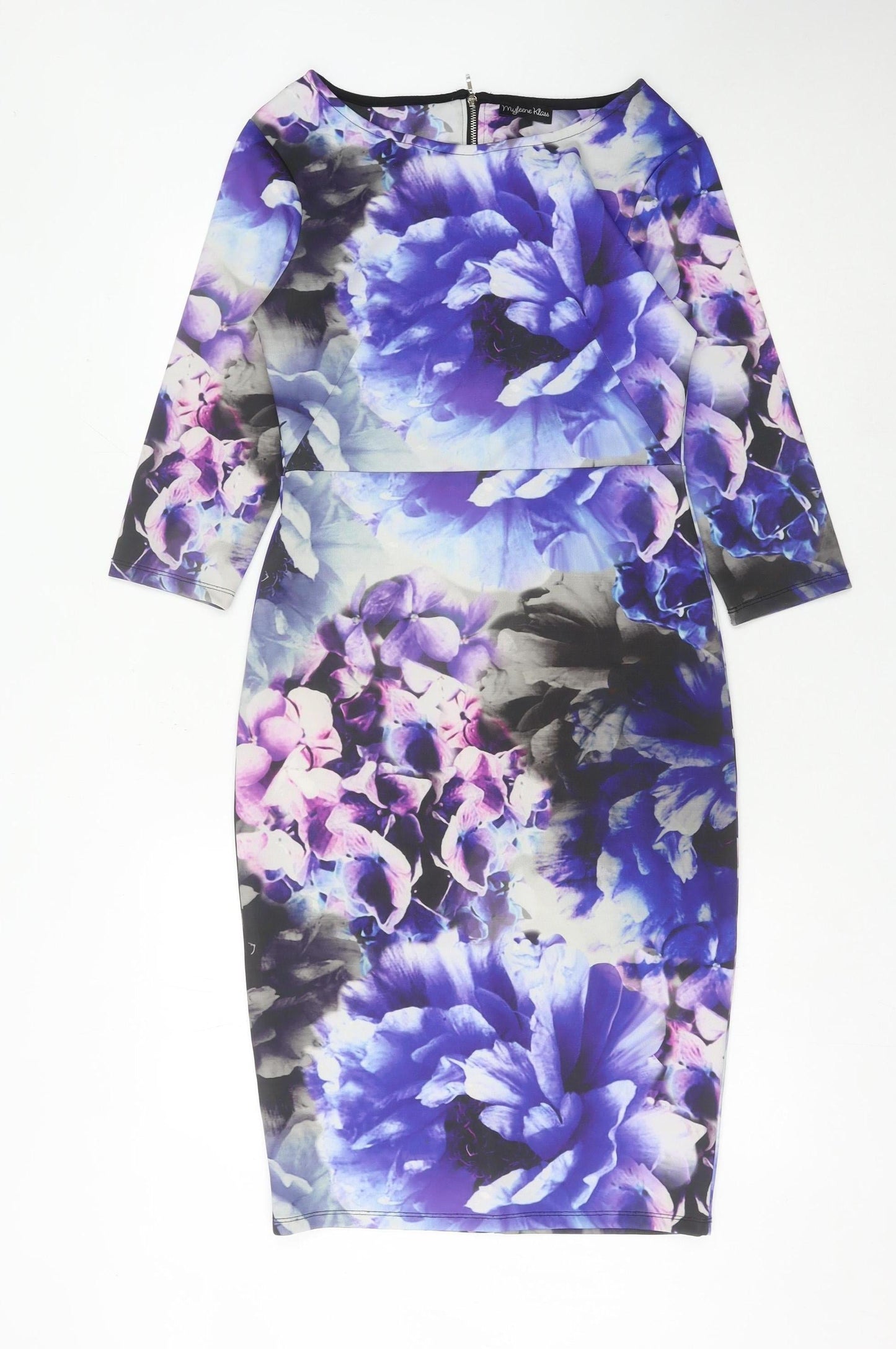 Myleene Klass Women’s Multicoloured Floral Bodycon Dress Size 10