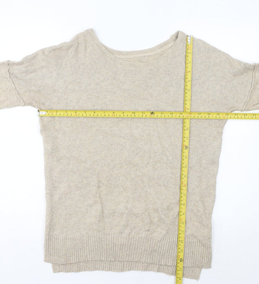 Womens UK Size S H&M Beige Pullover Jumper