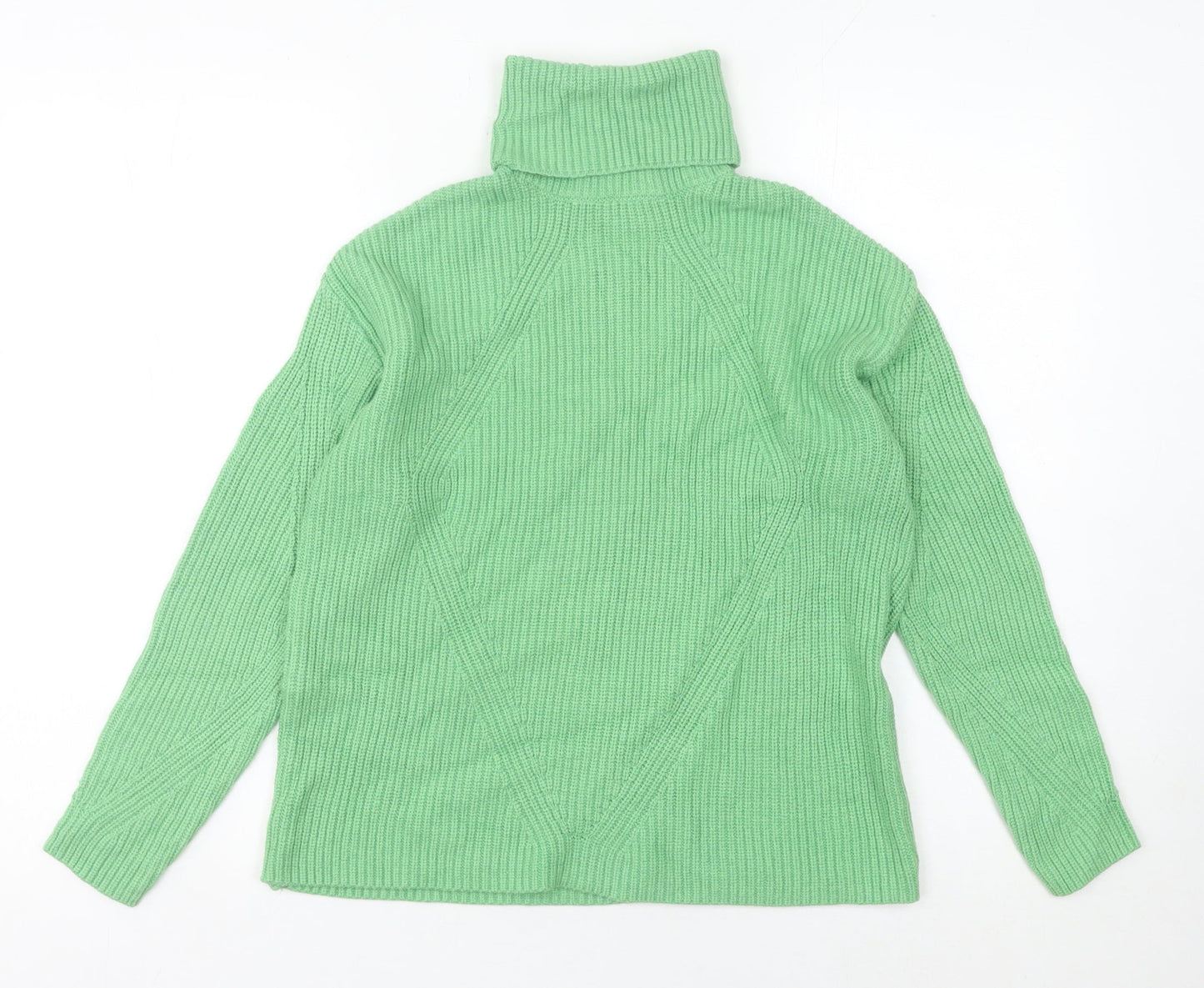Womens UK Size XS Marks and Spencer Green Pullover Jumper