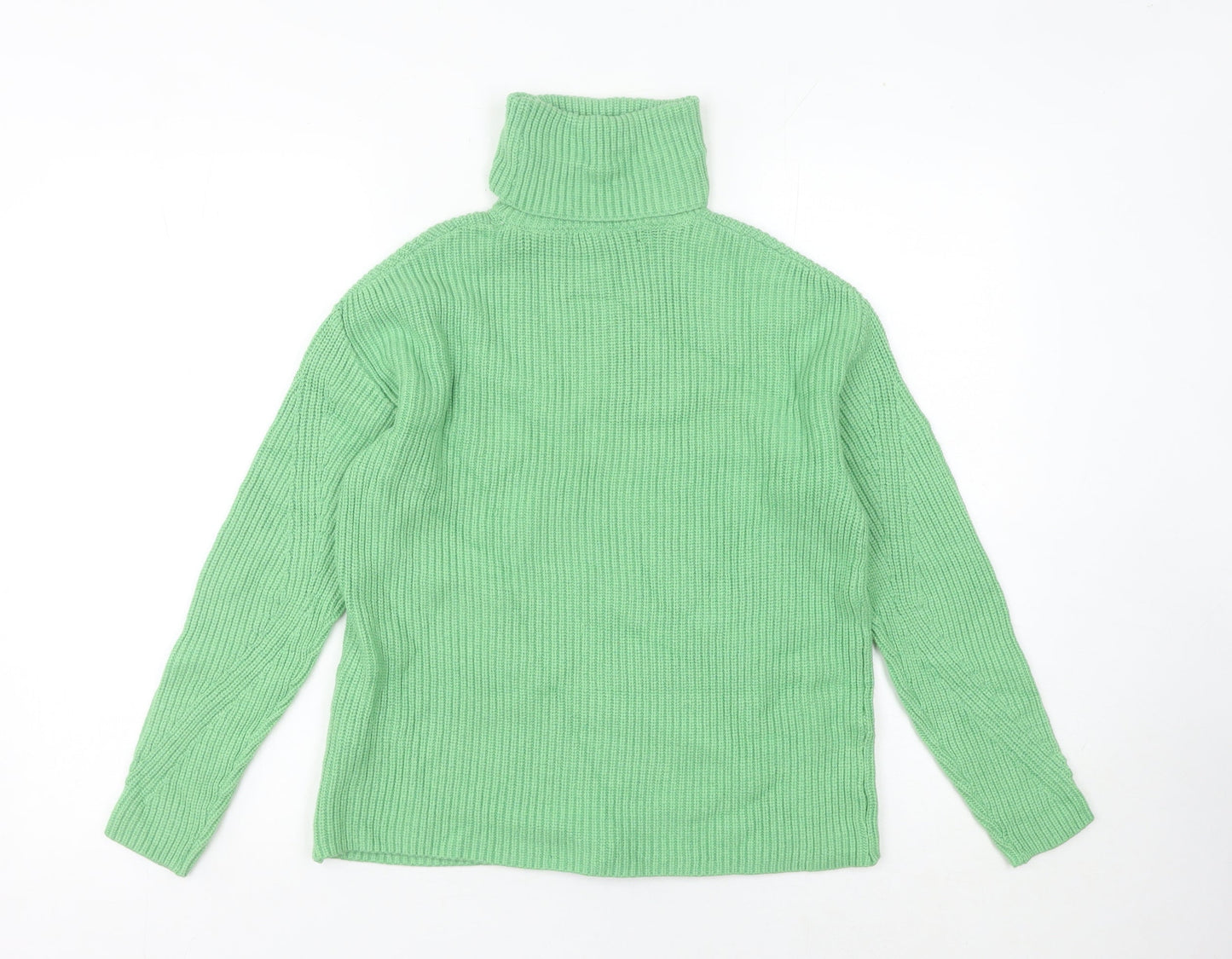 Womens UK Size XS Marks and Spencer Green Pullover Jumper