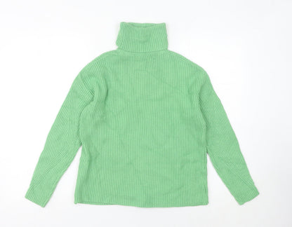 Womens UK Size XS Marks and Spencer Green Pullover Jumper