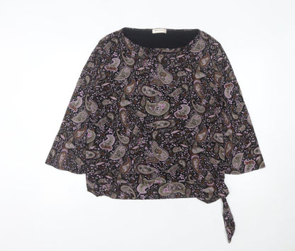 Bonmarché Women’s Multicoloured Paisley Tunic Blouse Size L